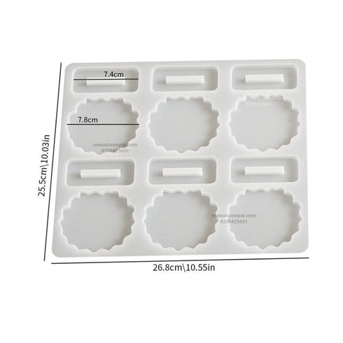 6 Cavity Round Frame with stand mould